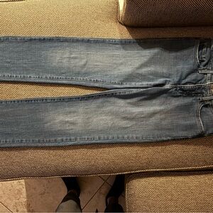 Levi 314 Shaping Straight Blue Denim Jeans 27